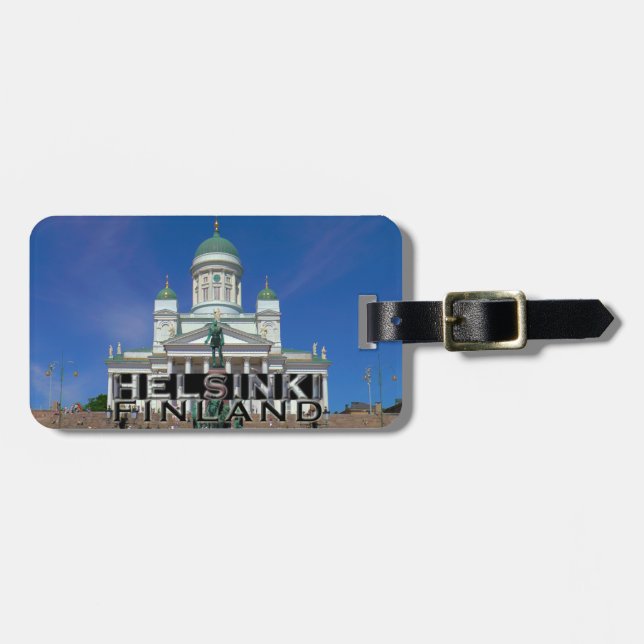 Helsinki Luggage Tag (Front Horizontal)