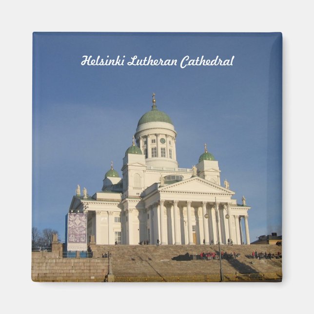 Helsinki Lutheran Cathedral Magnet (Front)