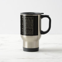 Helsinki Metro Scroll custom mugs