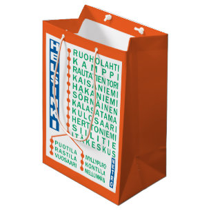 Helsinki Metro Stations gift bag