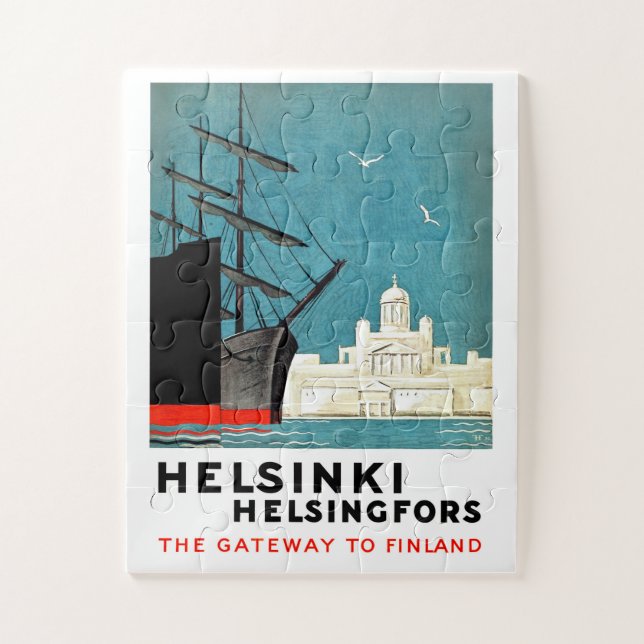 Helsinki Port, Jigsaw Puzzle (Vertical)
