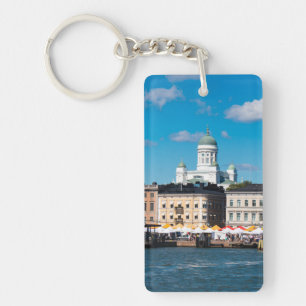 Helsinki Skyline Keychain