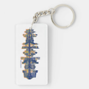 Helsinki Skyline Keychain