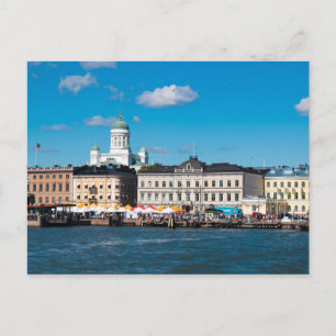 Helsinki Skyline Postcard