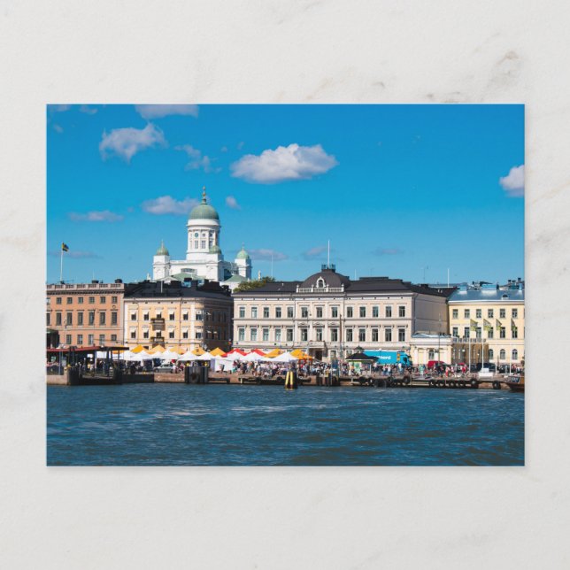 Helsinki Skyline Postcard (Front)