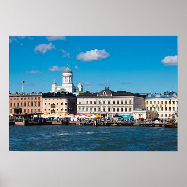 Helsinki skyline poster (Front)