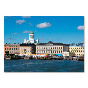 Helsinki Skyline Table Number