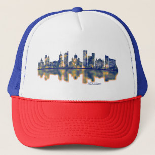 Helsinki Skyline Trucker Hat
