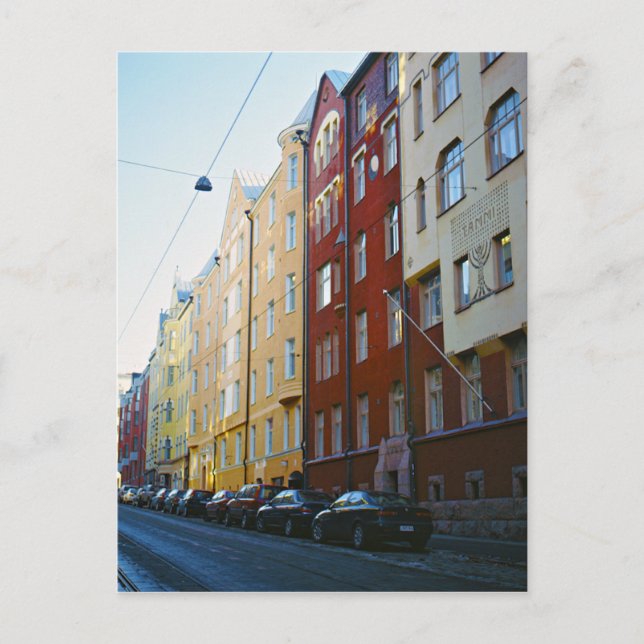 Helsinki street postcard (Front)