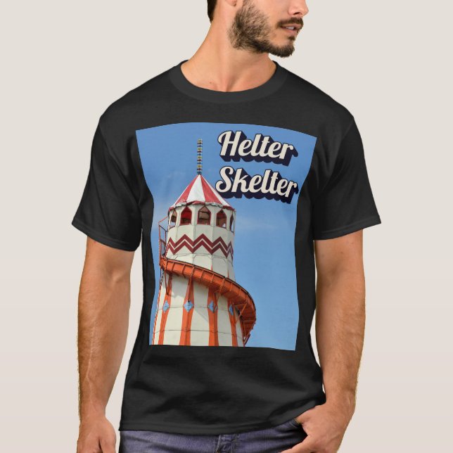 Helter Skelter Black T-Shirt (Front)