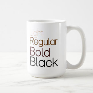 Helvetica Coffee Mug