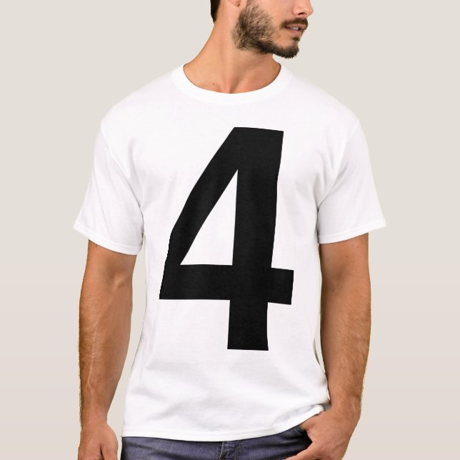 Helvetica Four T-Shirt (Front)