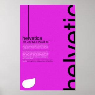 Helvetica Poster