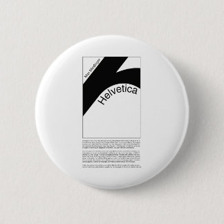 Helvetica Typography | Demo Design 2 Inch Round Button