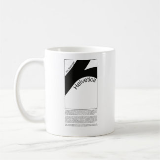 Helvetica Typography | Demo Design  Coffee Mug
