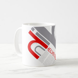 Helvetica Typography | Design Coffee Mug