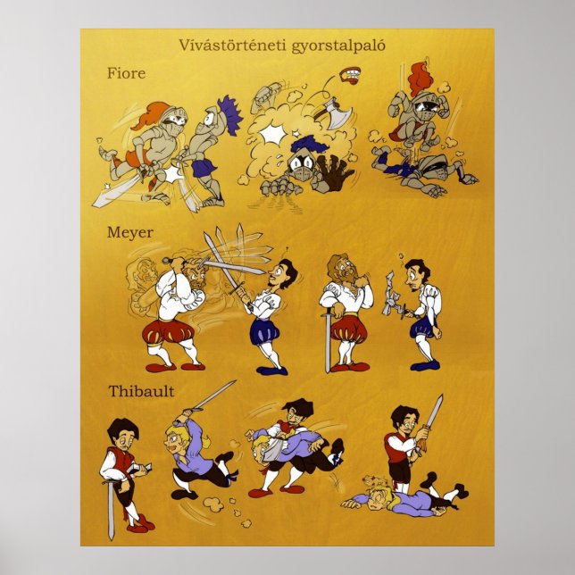 HEMA fencing in a nutshell Poster (Front)