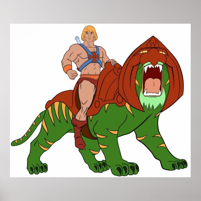 Heman and Tiger Tribute Poster (Front)