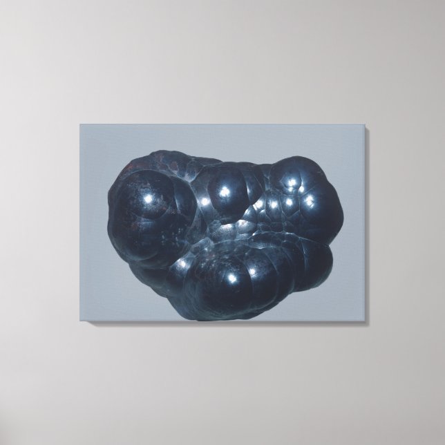Hematite is an iron ore canvas print (Front)