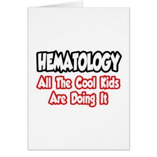 Hématologie...Tous Les Enfants Cool