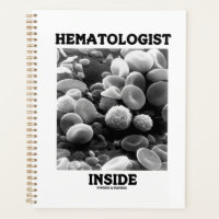 Hematologist Inside Blood Cells