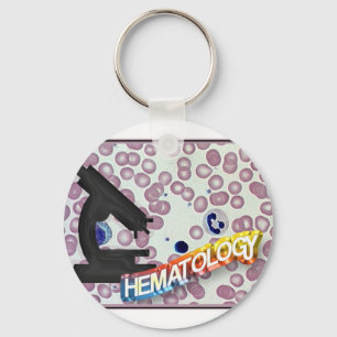 HEMATOLOGY - Medical Technology - Laboratory Keychain