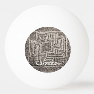 Hemet Maze Stone Thunder_Cove   Beverage Coaster Ping Pong Ball