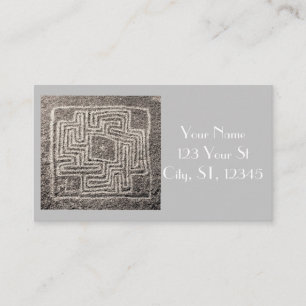 Hemet Maze Stone Thunder_Cove Business Card