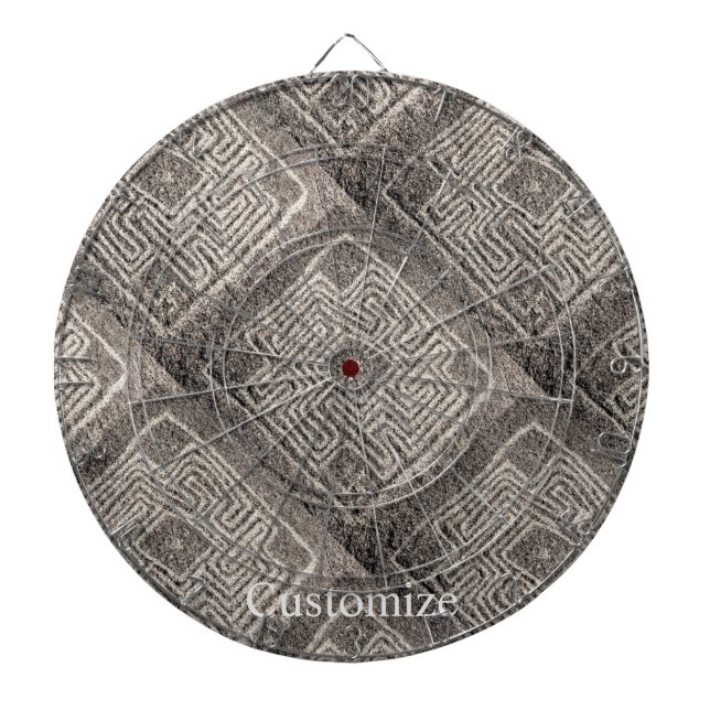 Hemet Maze Stone Thunder_Cove Dartboard (Front)