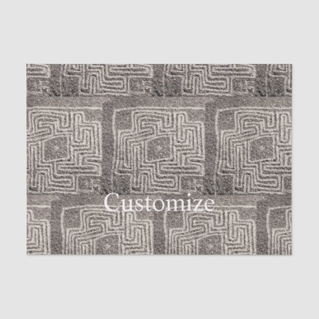 Hemet Maze Stone Thunder_Cove Tissue Paper (Front)
