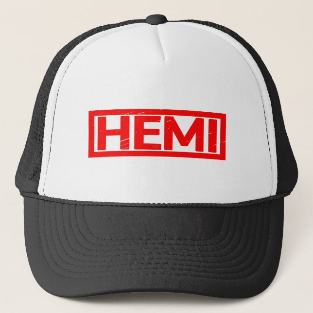 Hemi Stamp Trucker Hat (Front)