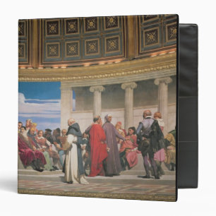 Hemicycle: Artists of All Ages, detail of the righ Binder