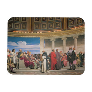 Hemicycle: Artists of All Ages, detail of the righ Magnet