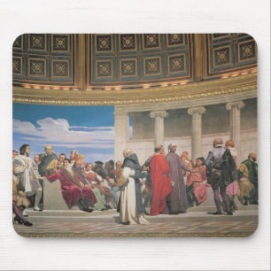 Hemicycle: Artists of All Ages, detail of the righ Mouse Pad