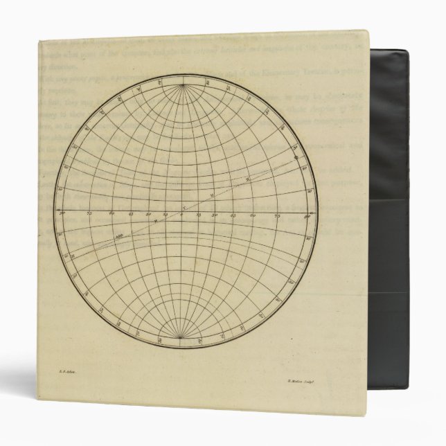 Hemisphere map binder (Front/Inside)