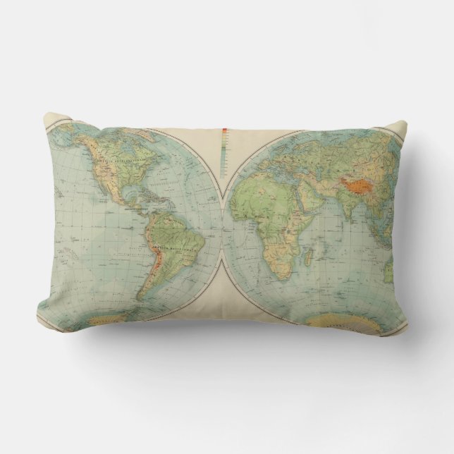 Hemispheres 12 physical lumbar pillow (Front)