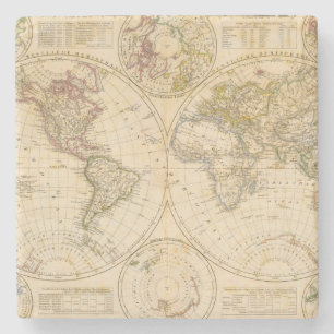 Hemispheres Stone Coaster