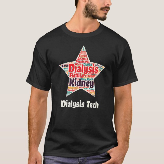 Hemodialysis Peritoneal Dialysis Technician Ccht T-Shirt (Front)