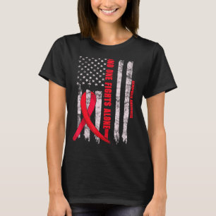 Hemophilia Awareness Bleeders Disease Related Red T-Shirt