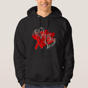 Hemophilia Love Hope Cure Hoodie