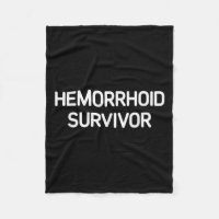 Hemorrhoid Survivor, Funny, Jokes, Sarcastic 