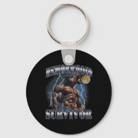 Hemorrhoid Survivor Funny Meme Wolf Embarring Adul