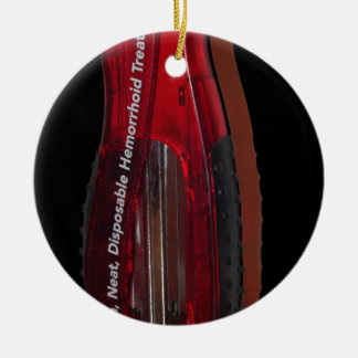 HEMORRHOID TREATMENT.jpg Ceramic Ornament