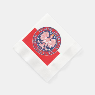 Hempstead Texas Polish American Eagle Napkin