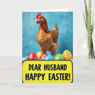 Hen And Egg Pattern Card