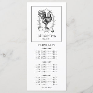 Hen Banner Farm Ranch Price Menu
