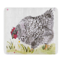 Hen chopping board