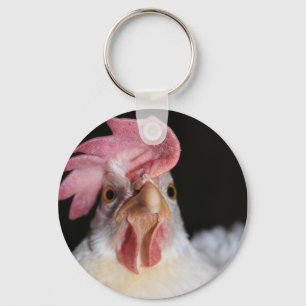 Hen Keychain