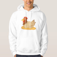 Hen Laying On Eggs Mens Hoodie