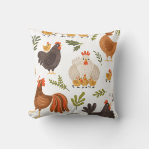 Hen, Oreiller Écharpe De Poulet